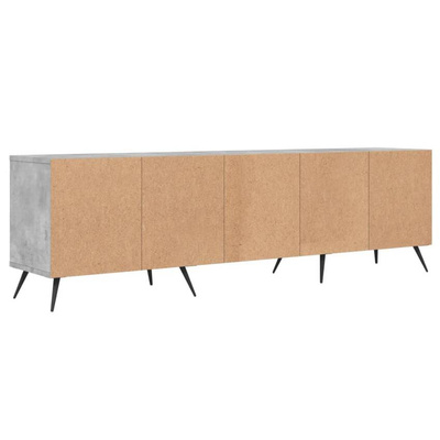 vidaXL Szafka pod TV, szarość betonu, 150x30x44,5 cm wariant 6
