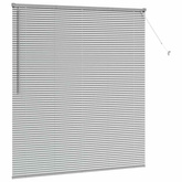 Żaluzje weneckie Srebrny 175 x 160 cm Aluminium
