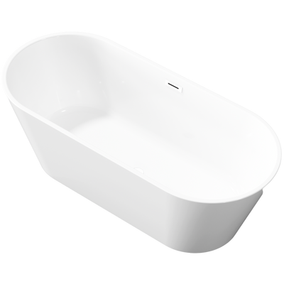 Wanna wolnostojąca 170 cm limnos z syfonem chrom AN-00-110-KPL Invena