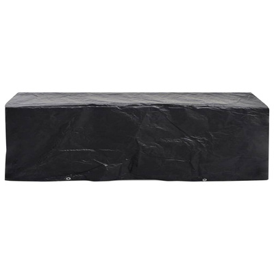 vidaXL Pokrowiec na leżak ogrodowy, 8 oczek, 218 x 77 x 55 cm