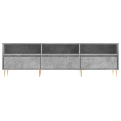 vidaXL Szafka pod TV, szarość betonu, 150x30x44,5 cm model standard