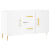 vidaXL Komoda, biała, 100x36x60 cm, materiał drewnopochodny model standard