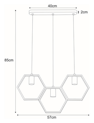 Lampa wisząca K-4721 z serii HONEY KAJA