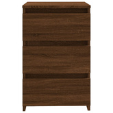 Szafka nocna, brązowy dąb, 40x35x62,5 cm