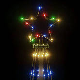 vidaXL Choinka stożkowa, 1134 kolorowych diod LED, 230x800 cm