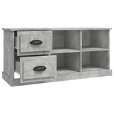 vidaXL Szafka pod TV, szarość betonu, 102x35,5x47,5 cm