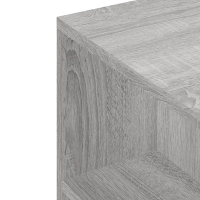 vidaXL Szafka pod TV, szary dąb sonoma, 102x34,5x43 cm