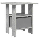 Stolik nocny 2 szt. Betonowy szary 41 x 40 x 45 cm