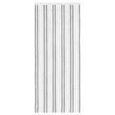 Firanka owadobojna z chenillu Szary i biały 90 x 220 cm 100% PP