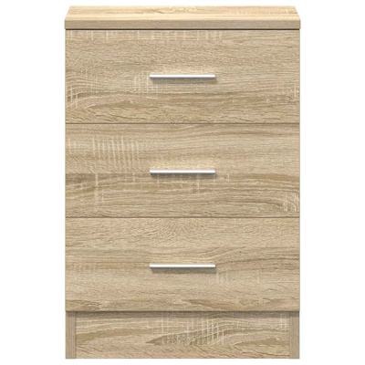 Szafki nocne, 2 szt., dąb sonoma, 38x35x56 cm