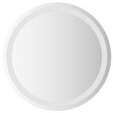 vidaXL Lustro łazienkowe z LED, okrągłe, 50 cm