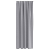 Firany blackout z kółkami 2 pcs Jasnoszary 260 x 140 cm