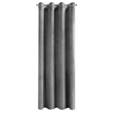 Zasłona Rosa stalowa 140x250