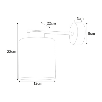 Kinkiet K-5523 z serii AURELIA