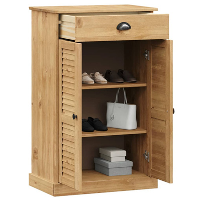 na buty VIGO, 60x35x96 cm, lite drewno sosnowe Szafka