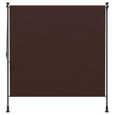 Zewnętrzna Roleta Rolkowa brązowy 150 x 270 cm