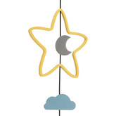 Trio shs p lampa wisząca czarny 3x20W E27 iq kids multi kolor