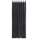 Zasłony zaciemniające 2 pcs Ciemnoszary 140 x 225 cm Aksamit