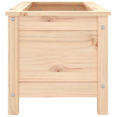 vidaXL Donica ogrodowa, 82,5x40x39 cm, lite drewno sosnowe
