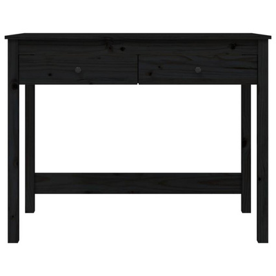 vidaXL Biurko z szufladami, 100x50x78 cm, lite drewno sosnowe