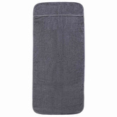 Ręczniki plażowe, 2 szt., antracytowe, 60x135 cm, 400 g/m?
