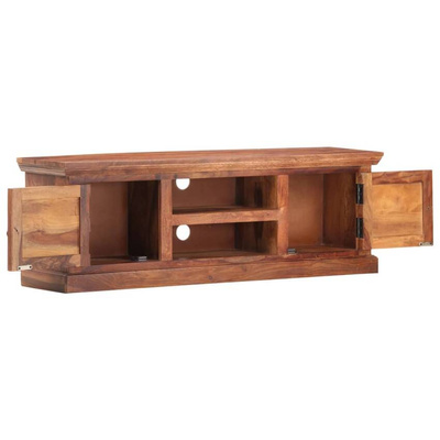 vidaXL Szafka pod TV, 120x30x40 cm, lite drewno sheesham
