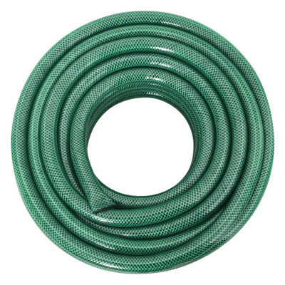 Wąż ogrodowy z zestawem złączek, zielony, 0,9", 50 m, PVC