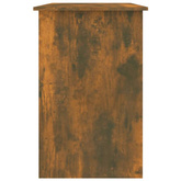vidaXL Biurko, przydymiony dąb, 100x50x76 cm, materiał drewnopochodny