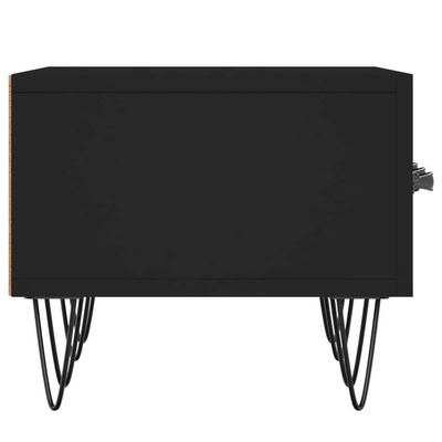 vidaXL Szafka pod TV, czarna, 150x36x30 cm, materiał drewnopochodny wariant 5