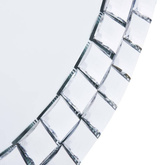 vidaXL Lustro ścienne, 60 cm, szkło hartowane