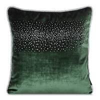 Poszewka Royal ciemnozielona 45x45 wariant 5