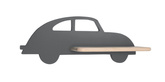 Półka podświetlana LED 5W IQ Kids CAR szara 21-84774
