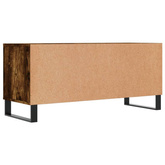 vidaXL Szafka pod TV, przydymiony dąb, 100x34,5x44,5 cm model standard