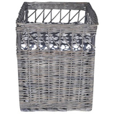 vidaXL Wiklinowy drapak dla zwierząt domek/legowisko z poduszką