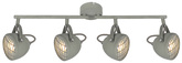 Lampa ścienna listwa 4X50W GU10 betonowy szary PENT 94-68071