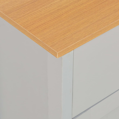 Szafka, szara, 112 x 35 x 81 cm