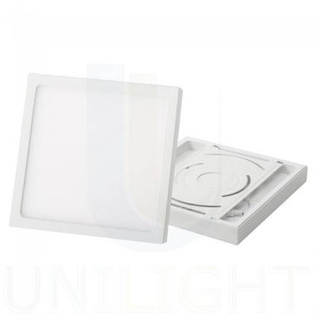 Natynkowy panel LED - kwadrat - Neutralna barwa - 24W