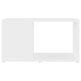 vidaXL Szafka pod TV, biała, 60x24x32 cm, materiał drewnopochodny