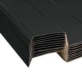 Panel dachowy 12 pcs Antracyt 129 x 45 cm Stal galwanizowana