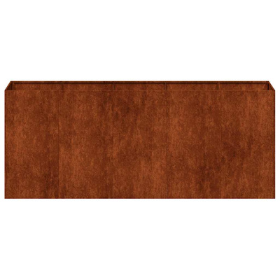 Doniczka Rusty 200x40x80 cm Stal nierdzewna