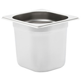 Pojemniki gastronomiczne 8 szt. GN 1/6, 150 mm, stal nierdzewna
