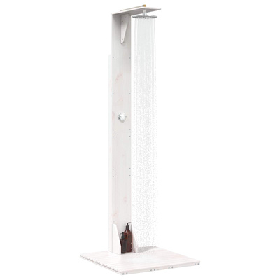 Prysznic na zewnątrz 214,5 cm Biały