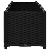 Donica do podniesionej rabaty, 160x40x38 cm, polipropylen