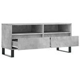 vidaXL Szafka pod TV, szarość betonu, 100x34,5x44,5 cm model standard