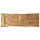 Blat stołu z naturalną krawędzią, 110x40x2,5 cm, drewno mango