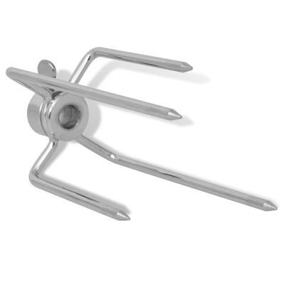 Haki do rożna, 2 szt., stalowe