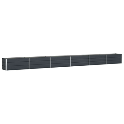 Donica Antracyt 580 x 50 x 45 cm Stal Galwanizowana