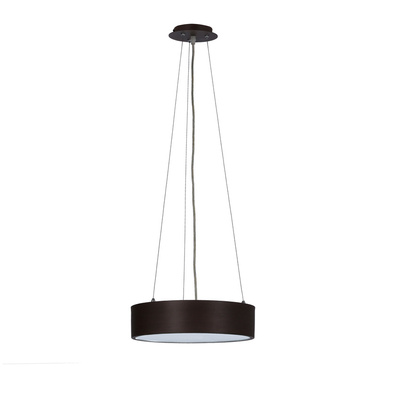 Lampa wisząca z abażurem Zigo nowoczesna LED 16W zimna do salonu