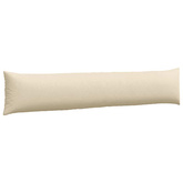 Poduszki na sofę 2 pcs Kremowy 200 x 40 cm tkanina