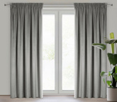 Zasłona Marlen stalowa 140x270